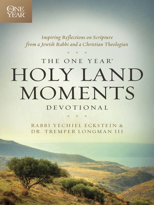 cover image of The One Year Holy Land Moments Devotional